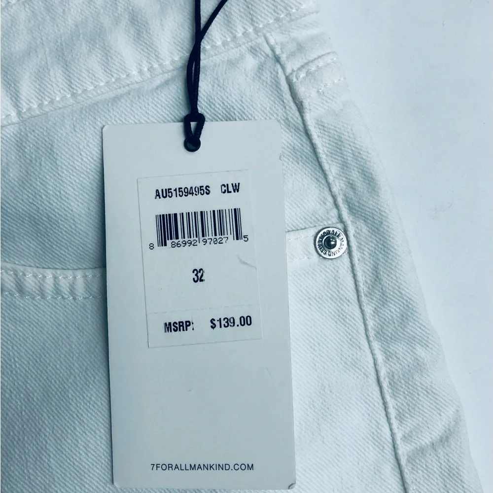 NEW 7 For all mankind Jean short - Picture 2 of 4